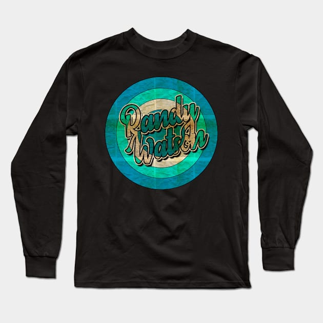 Retro Vintage Randy Watson Long Sleeve T-Shirt by Electric Tone